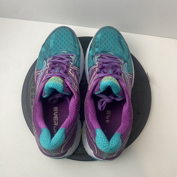 Saucony Omni 15 Womens Size 10.5 S10315-4 Purple Blue Running Shoes - Picture 5 of 8